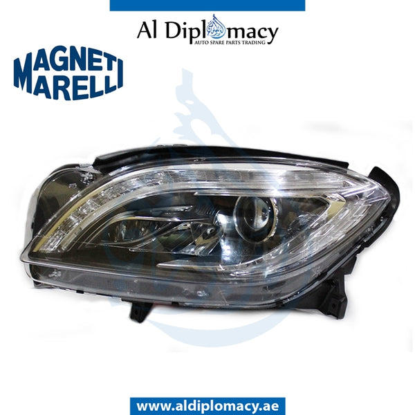 Left Headlight, Xenon, 710815079007 for Mercedes-Benz M Class W166 (2011-2019) models, Part Number MM-1668206059